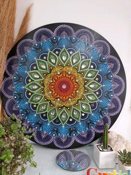 Mandala dos Chakras 80cm