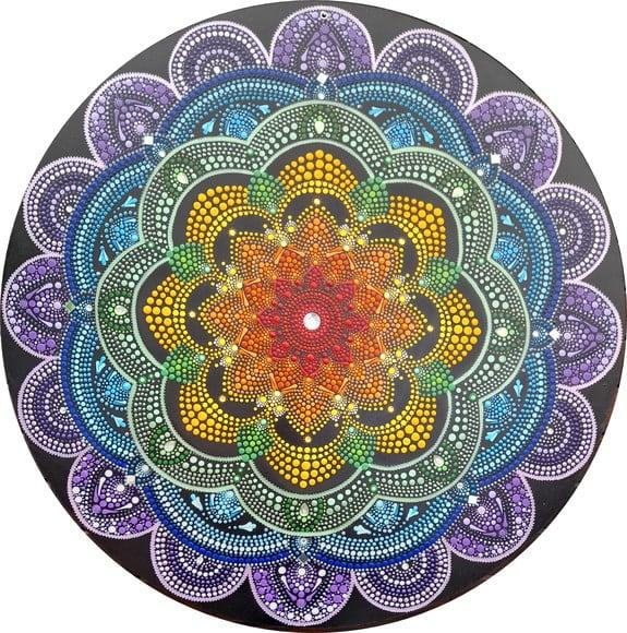Mandala dos Chakras 80cm