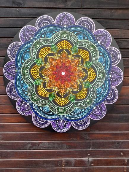 Mandala dos Chakras 80cm