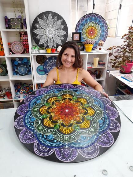 Mandala dos Chakras 80cm