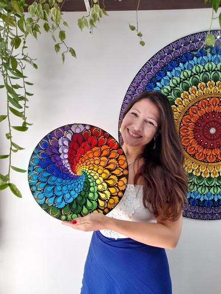 Mandala Espiral 40cm
