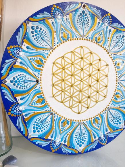 Mandala Flor da Vida 30cm