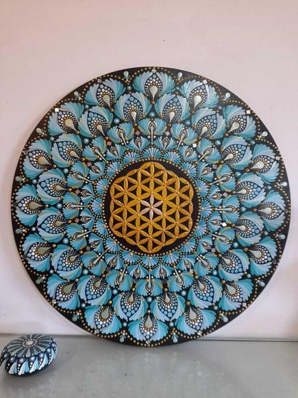 Mandala Flor da Vida 40cm