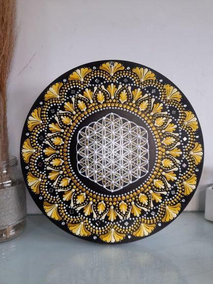 Mandala Flor Da Vida 35cm