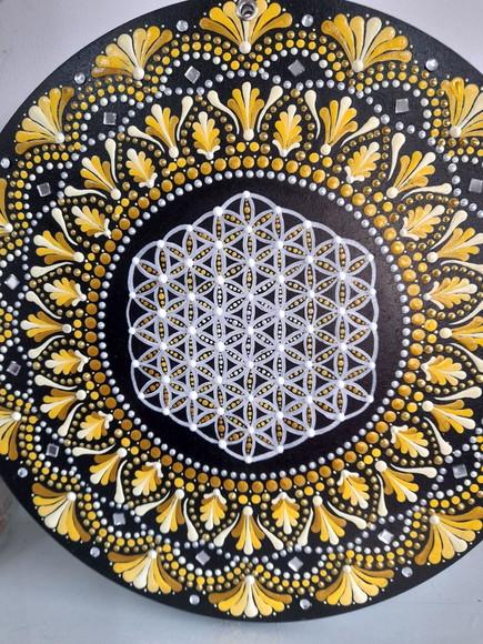 Mandala Flor da Vida 40cm