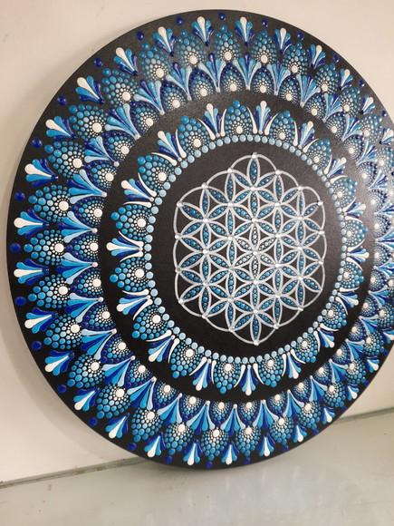 Mandala Flor da Vida 40cm