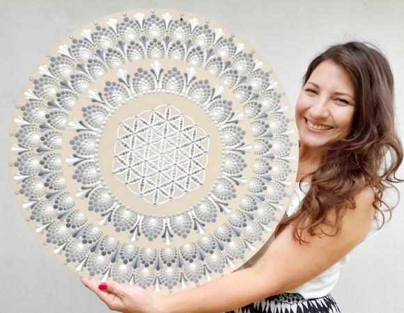 Mandala Flor da Vida 60cm