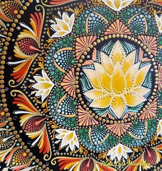 Mandala Flor de Lótus 50cm