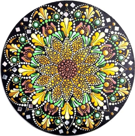 Mandala Girassol 20cm