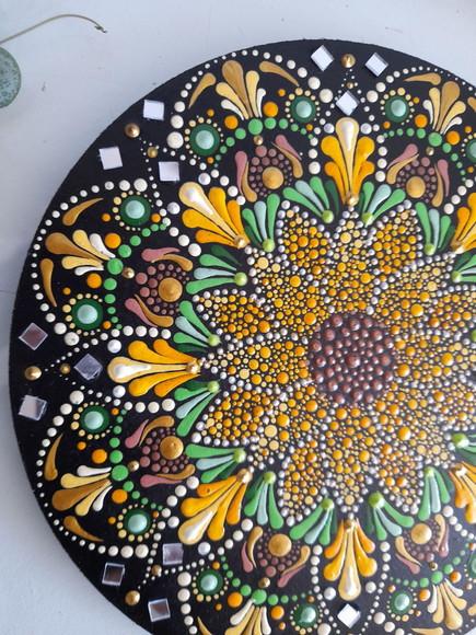 Mandala Girassol 20cm