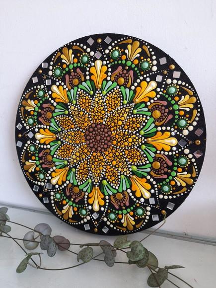 Mandala Girassol 20cm