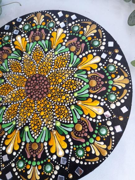 Mandala Girassol 20cm