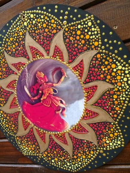 Mandala Iansã 50cm