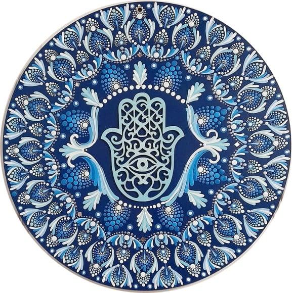 Mandala Mão de Fátima 40cm