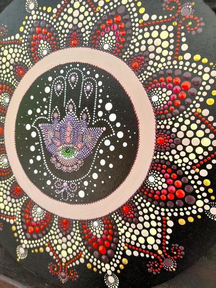 Mandala Mão de Fátima 40cm