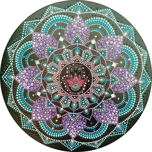 Mandala Mão de Fátima 50cm
