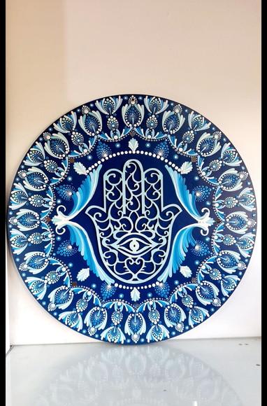 Mandala Mão de Fátima 60cm