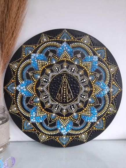 Mandala Nossa Senhora De Aparecida 40cm