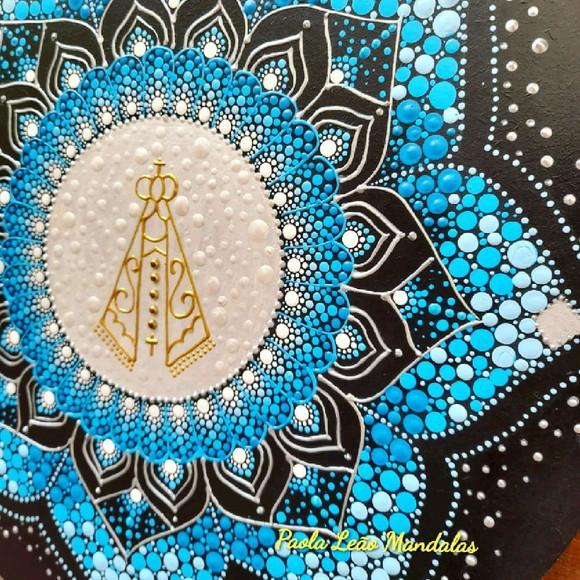 Mandala Nossa Senhora de Aparecida 40cm