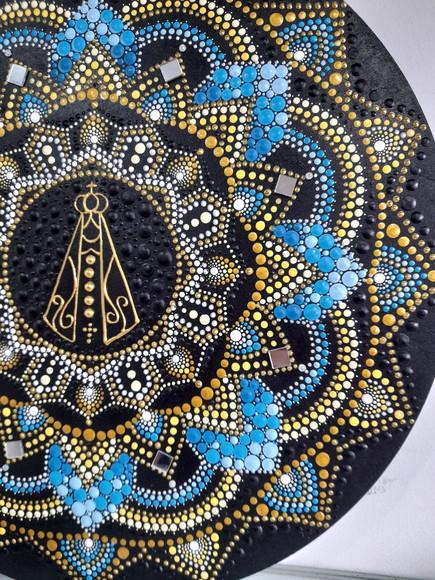 Mandala Nossa Senhora de Aparecida 35cm