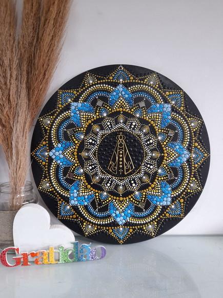 Mandala Nossa Senhora De Aparecida 40cm