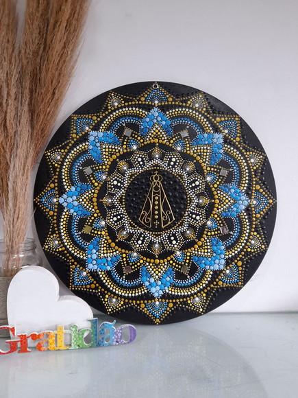 Mandala Nossa Senhora De Aparecida 40cm