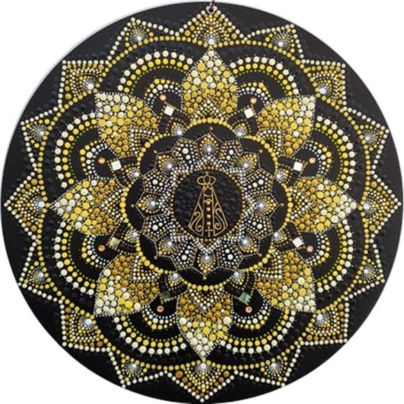 Mandala Nossa Senhora de Aparecida 50cm