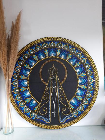 Mandala Nossa Senhora de Aparecida 60cm
