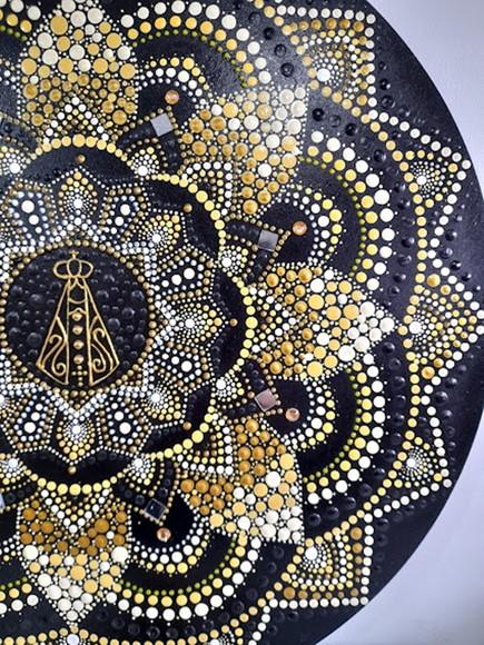 Mandala Nossa Senhora de Aparecida 60cm