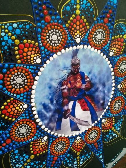 Mandala Ogum 30cm