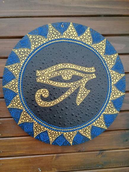Mandala Olho de Hórus 50 cm