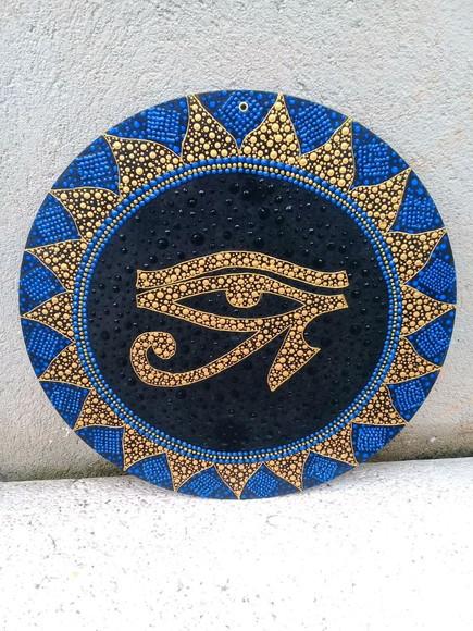 Mandala Olho de Hórus 50 cm