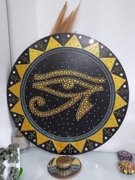 Mandala Olho de Hórus 60 cm