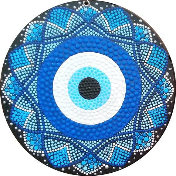Mandala Olho Grego 20cm