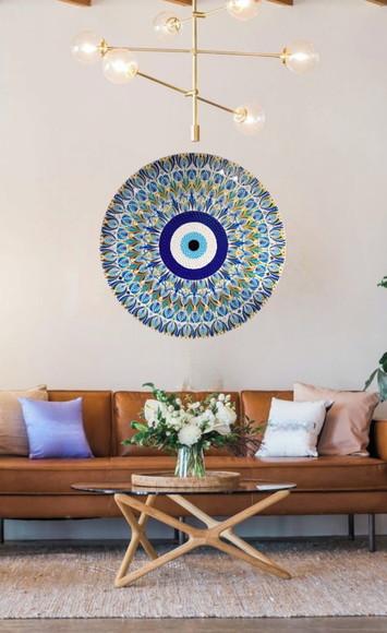 Mandala Olho Grego 50 cm