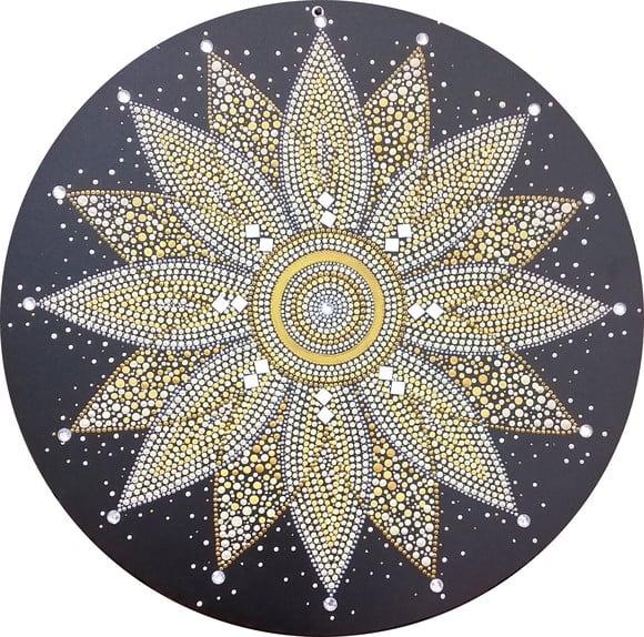 Mandala solar 50 cm