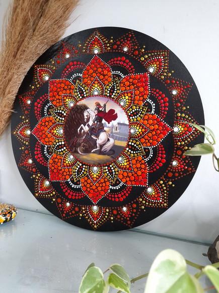 Mandala São Jorge 50cm