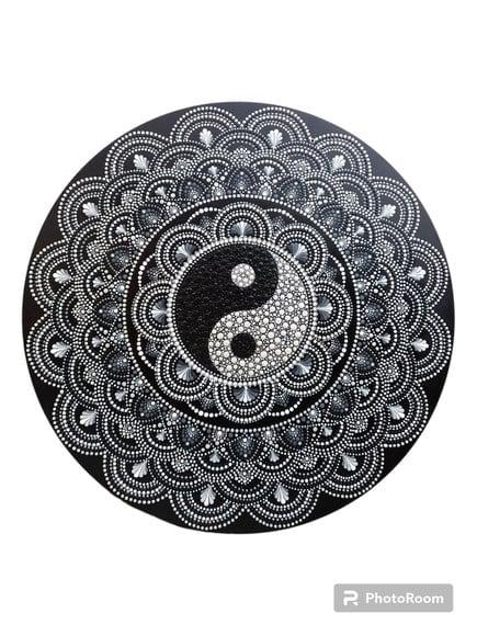 Mandala Yin Yang 70cm