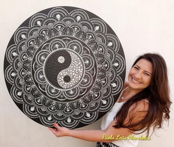 Mandala Yin Yang 70cm