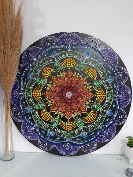 Trio Mandala dos Chakras 60cm +30cm