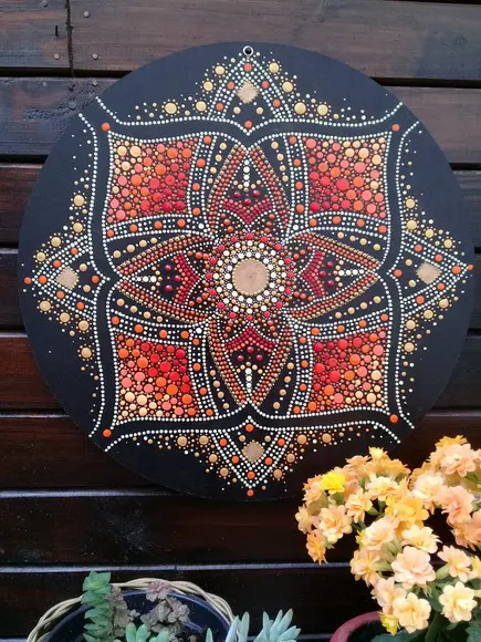 Conjunto 3 Mandalas 60cm, 40cm, 35cm