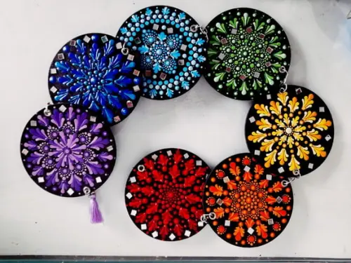 Conjunto 7 Chakras - Móbile