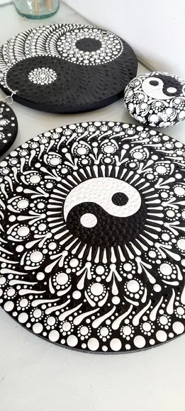Conjunto Mandalas Yin Yang