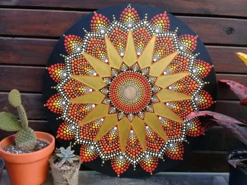 Dupla de Mandalas 40cm
