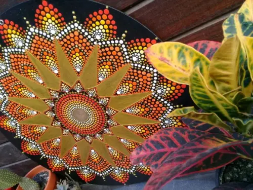 Dupla de Mandalas 40cm
