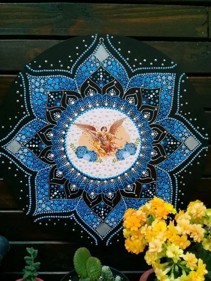 Dupla de Mandalas 40cm