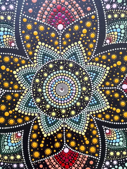 Mandala Boas Energias 80cm