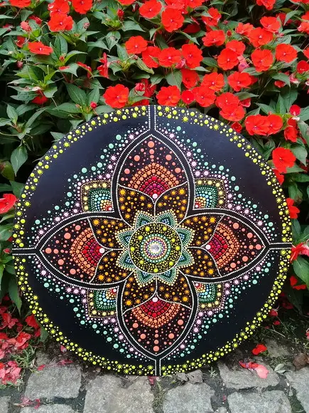 Mandala Boas Energias 60cm