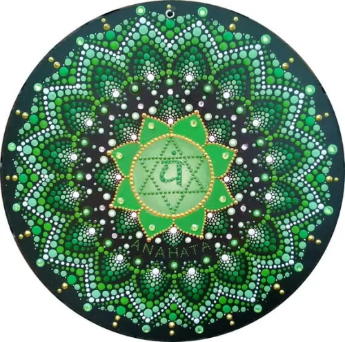 Mandala chakra Anahata 30cm