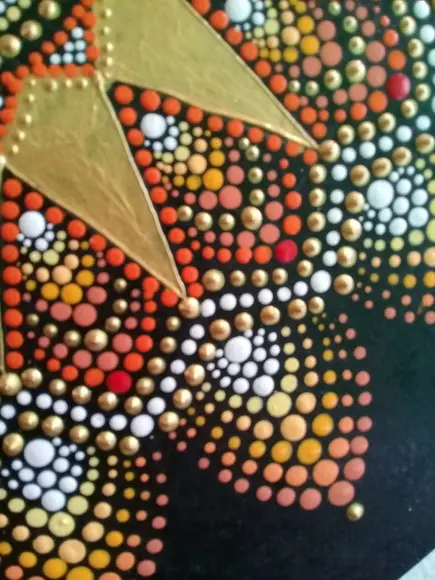 Mandala da Abundância Financeira 40cm de Diâmetro